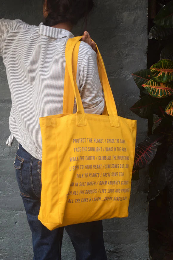 The Bag For Life in Sunshine Yellow