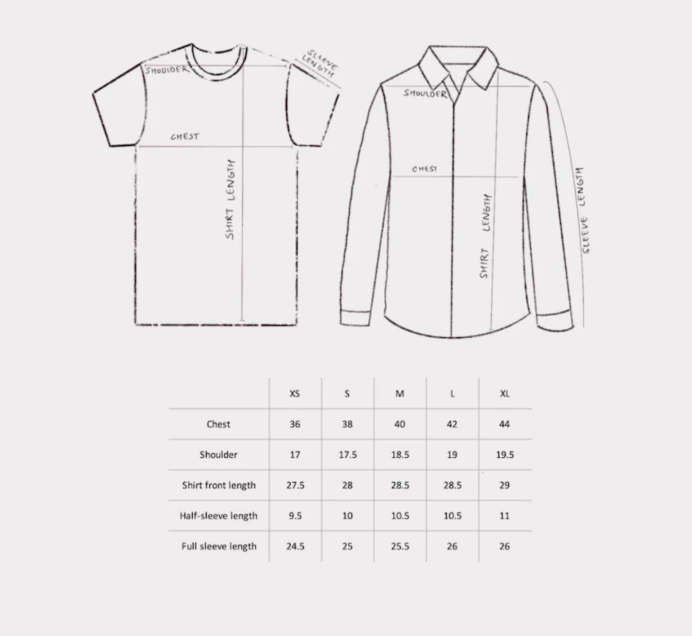 Lessons in botany off-white cotton shirt