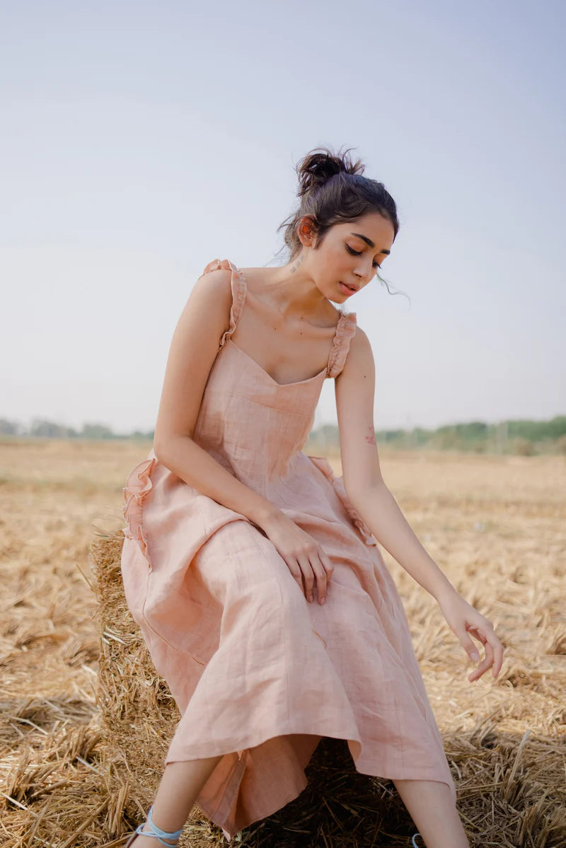 DUSTY ROSE DRESS