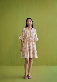 Monstera Bloom Kala Cotton Dress