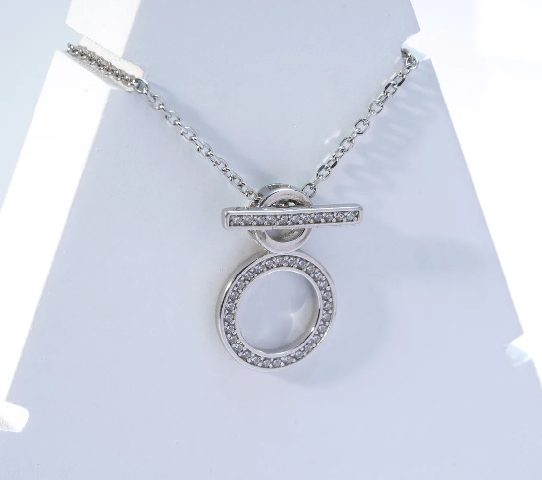 Looped Souls Necklace — artisan sterling silver connected loop necklace, sustainable ethical jewelry Mitti Lifestyle