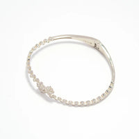 Starline Fold Bracelet — close-up of handcrafted sterling silver folded bracelet design, ethical artisan jewelry