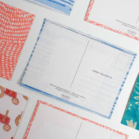Up-cycled Postcards — eco-conscious postcards made from recycled materials