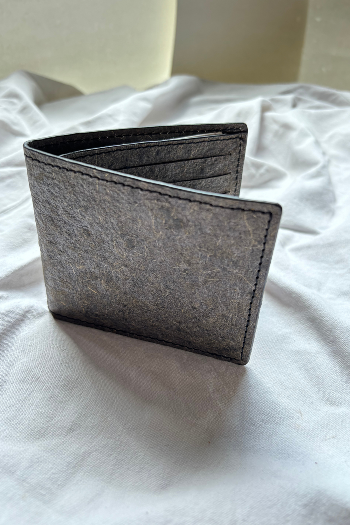 Slim Wallet Vegan Coconut Leather