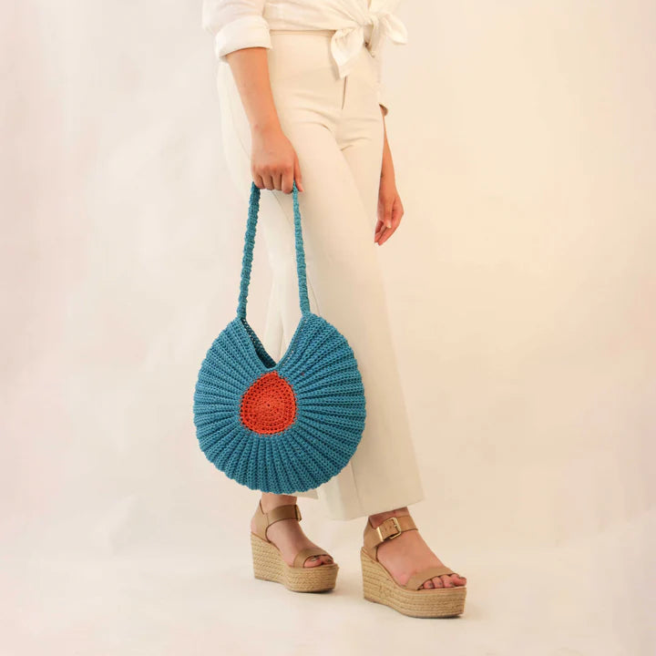 OB Cocoon Crochet Shoulder Bag