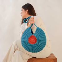 OB Cocoon Crochet Shoulder Bag