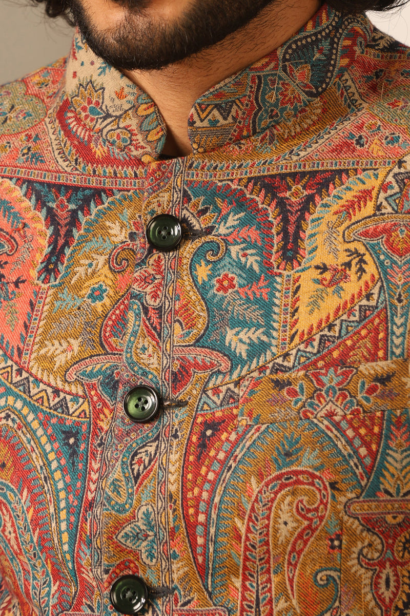 Kabir Fine Wool Silk Full Jacket