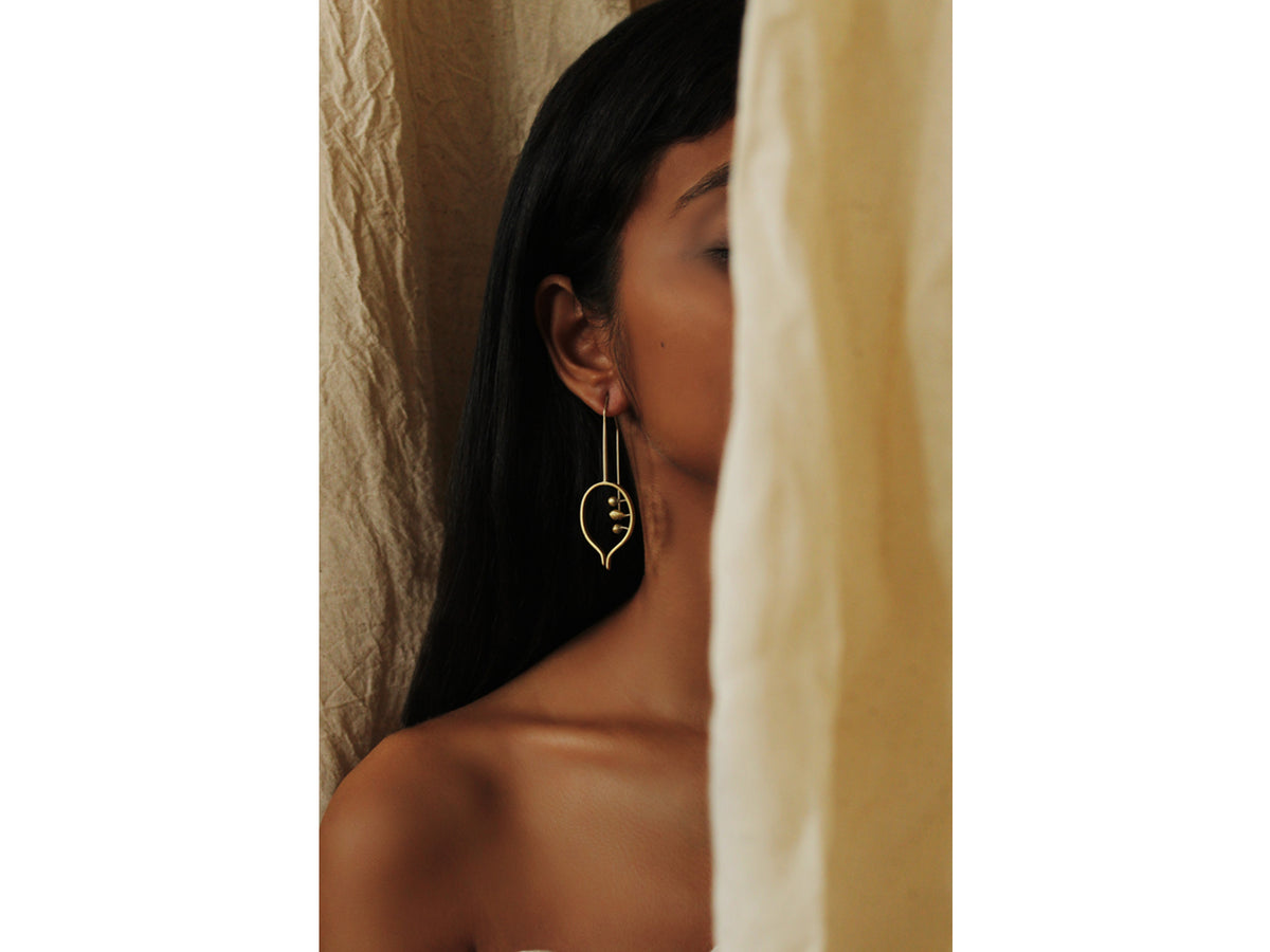 carmichaelia pods | earrings