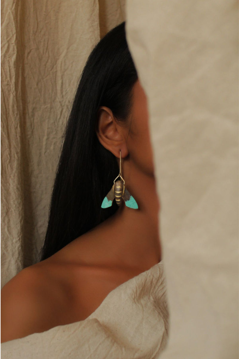 Hawkmoth Earrings
