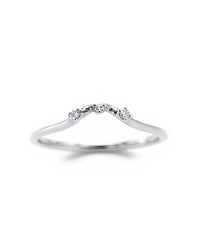 Three-Stone Wave Band — artisan recycled silver three-stone ring detail, sustainable ethical jewelry India