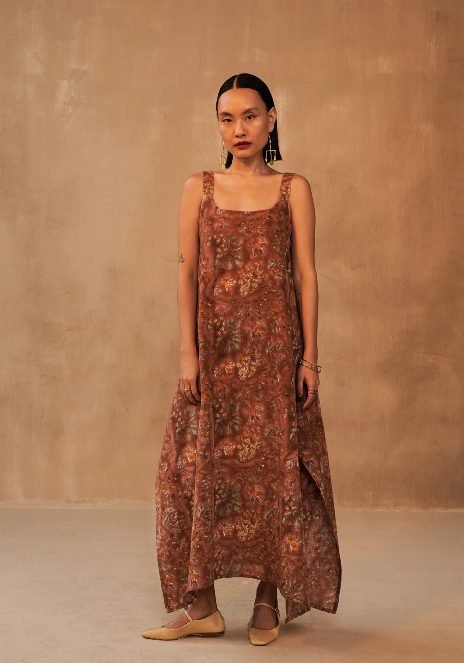 Endless Fields Kala Cotton Maxi Dress