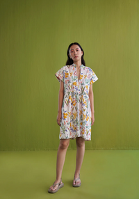 Tropical Garden Organic Cotton Dress
