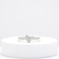Bloom Bud Ring — recycled silver bloom bud ring close-up, artisan sustainable ethical jewelry India