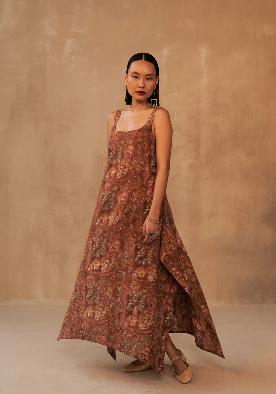 Endless Fields Kala Cotton Maxi Dress