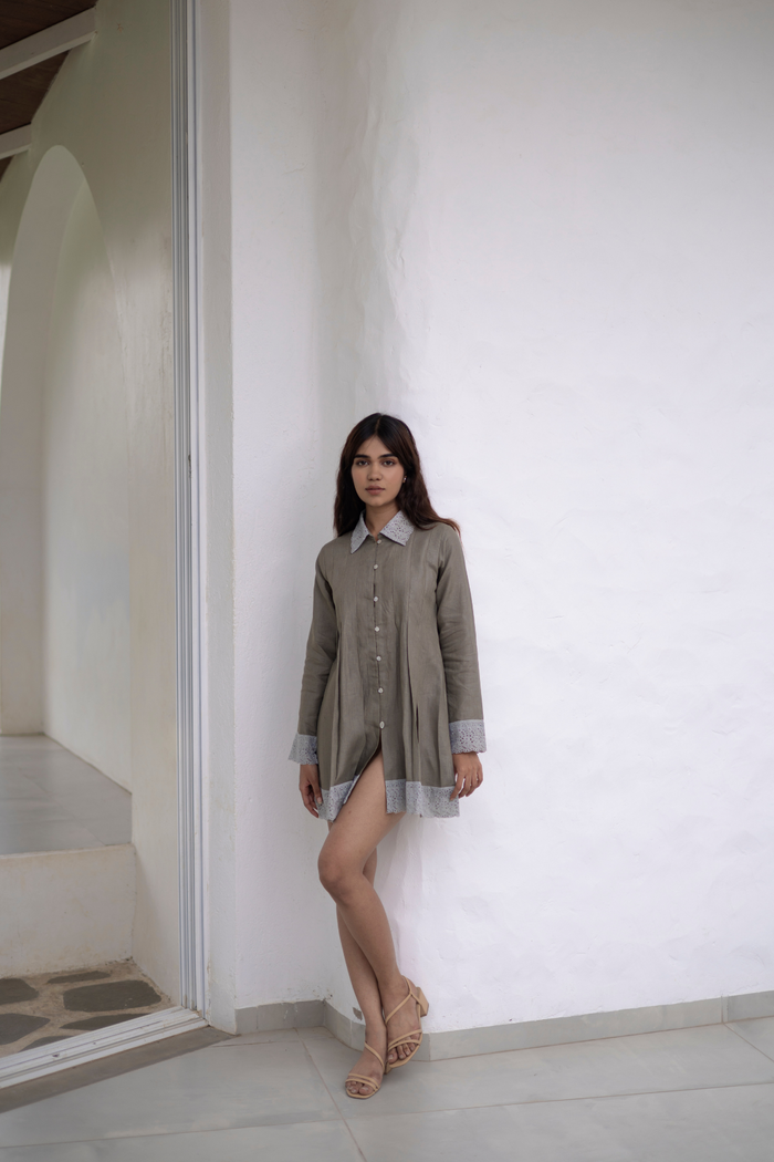 Lace Whisper Tunic Shirt