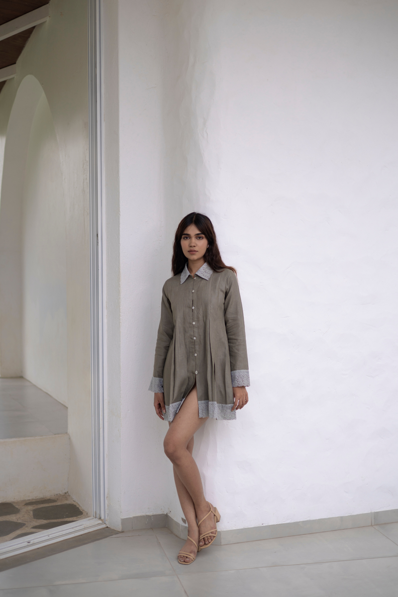 Lace Whisper Tunic Shirt