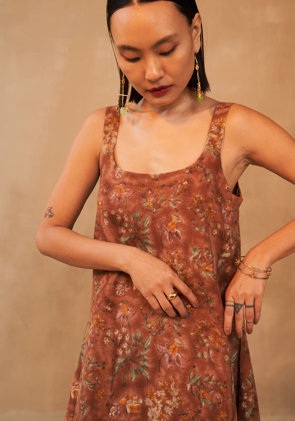 Endless Fields Kala Cotton Maxi Dress