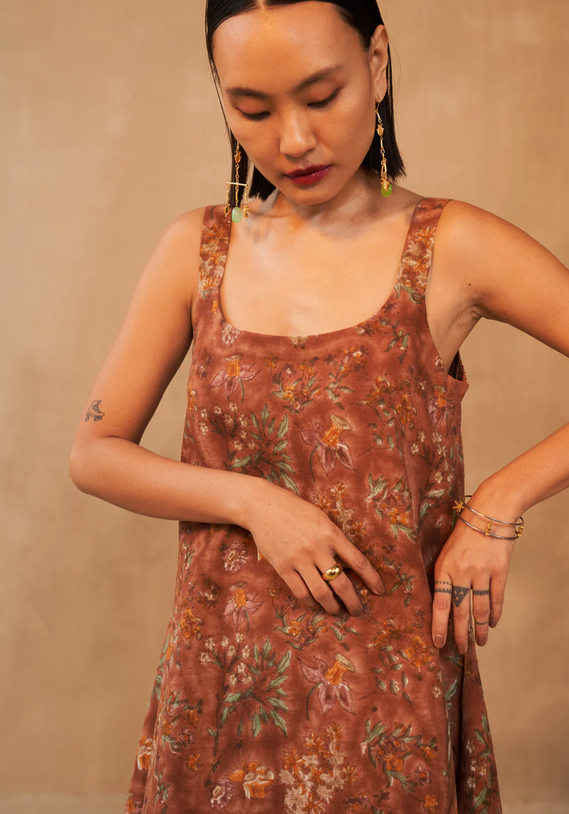 Endless Fields Kala Cotton Maxi Dress