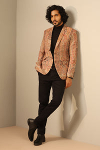 Aarav Fine Wool Silk Full Jacket