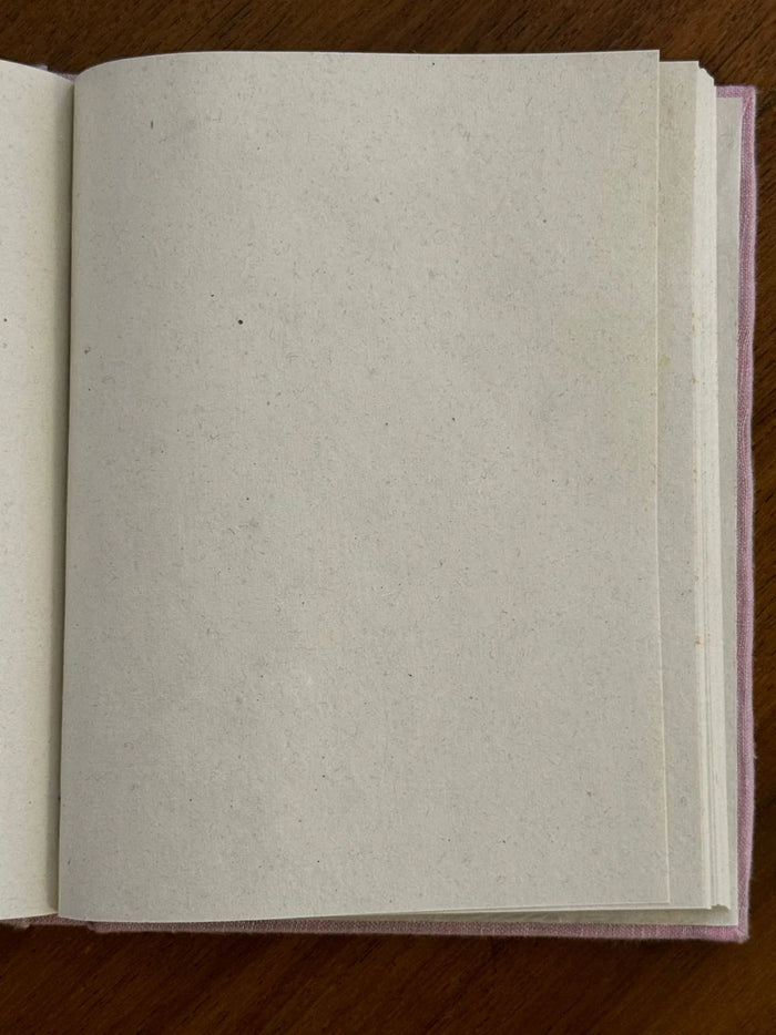 Bottle green floral diary