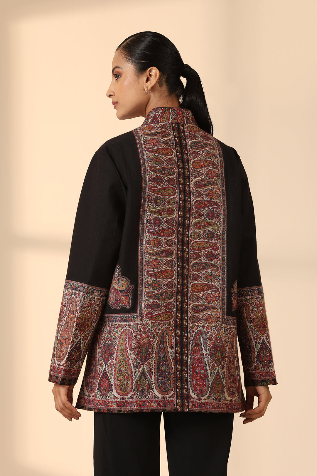 Shaz Fine Wool Silk Jacket