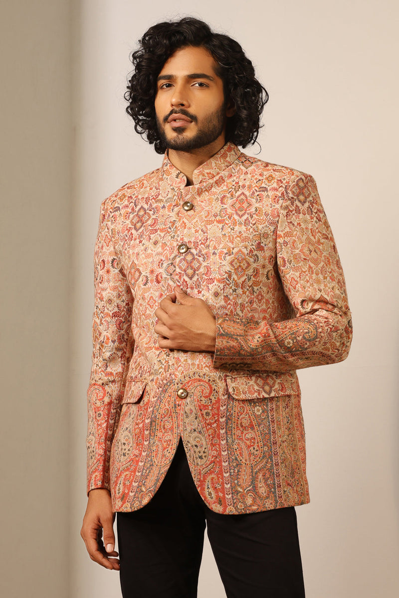 Advait Fine Wool Silk Full Jacket