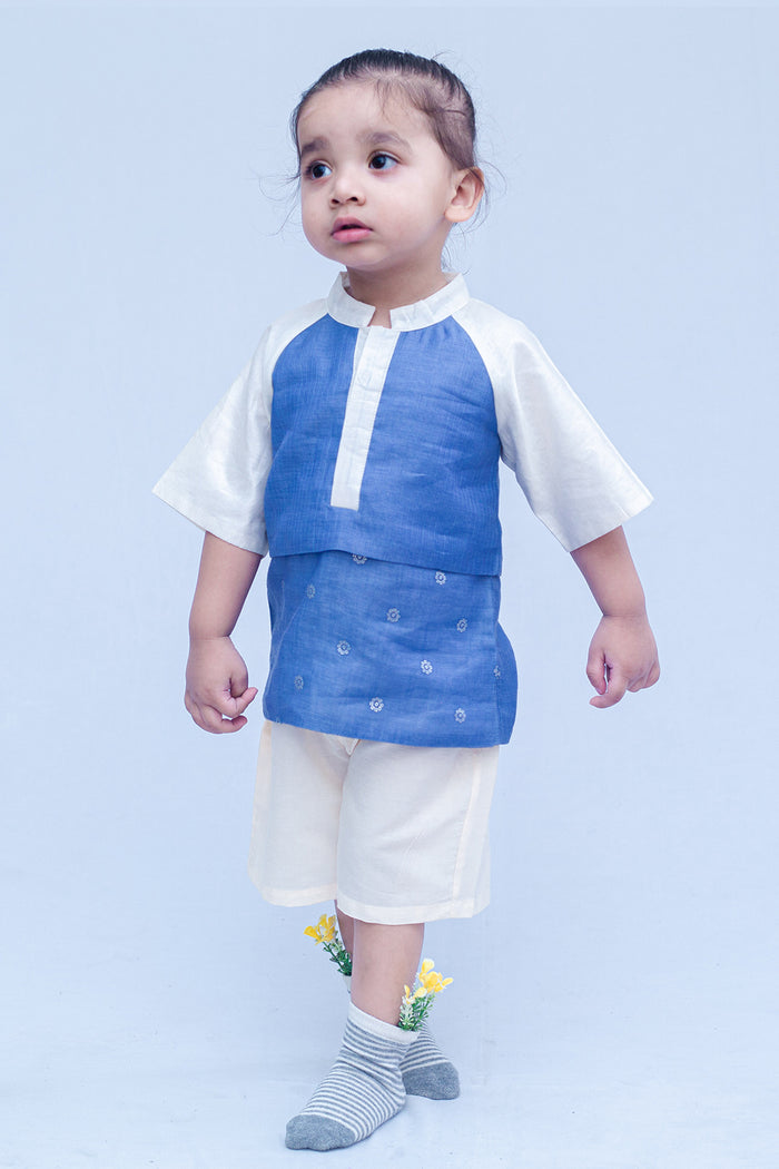 Budding Sunshine kids kurta