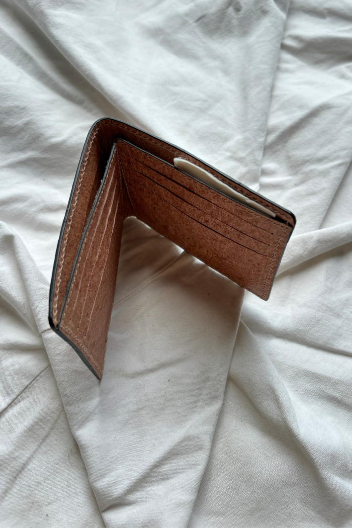 Slim Wallet Vegan Coconut Leather
