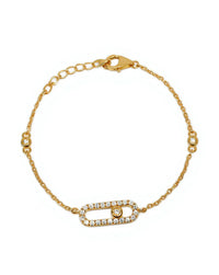 Open Link Chain Bracelet gold handcrafted artisan jewellery India Mitti Lifestyle