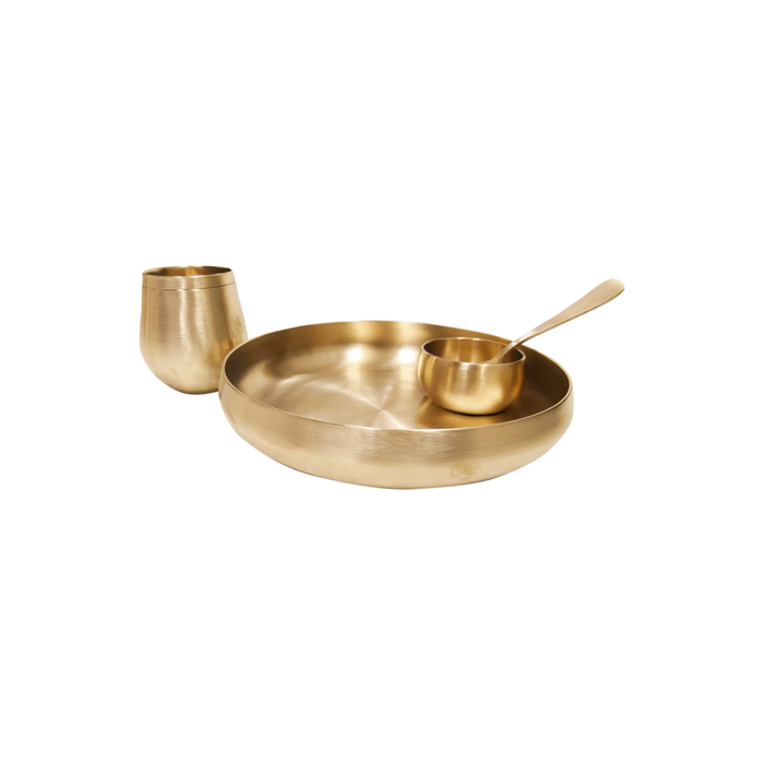 Bronze Dinner Set - Baby | Kansa