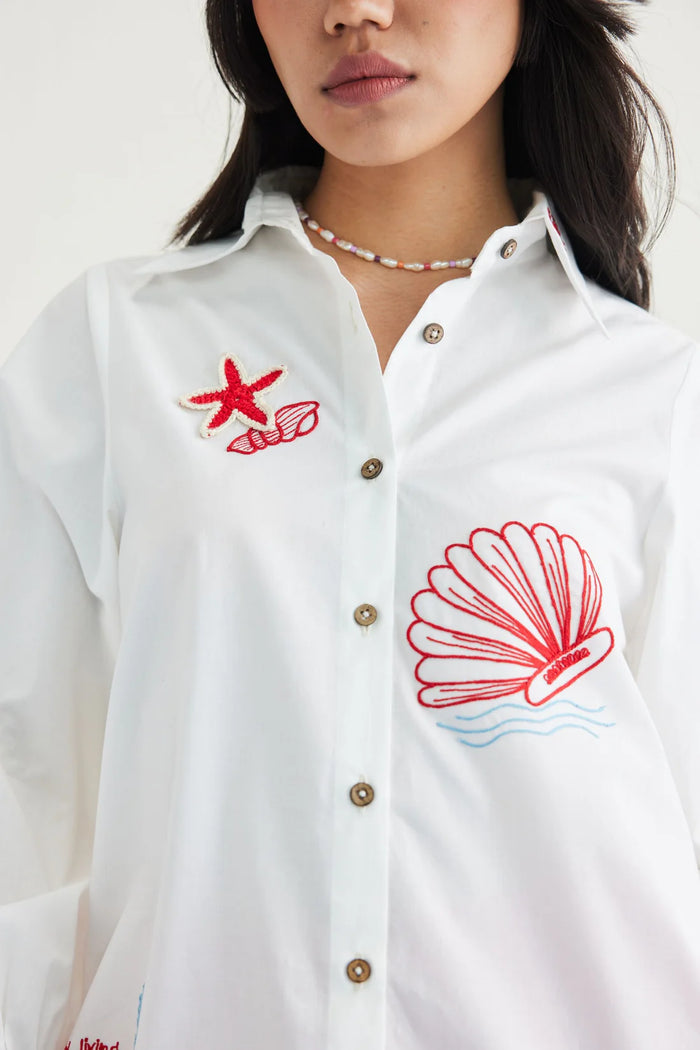 By The Sea Organic Cotton Classic Shirt