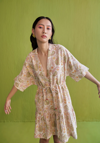 Monstera Bloom Kala Cotton Dress