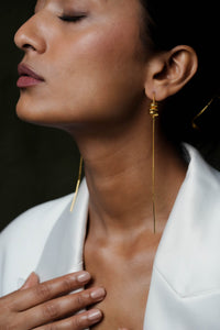 Tiva De'anma brass jewellery product shot close-up artisan handcrafted India