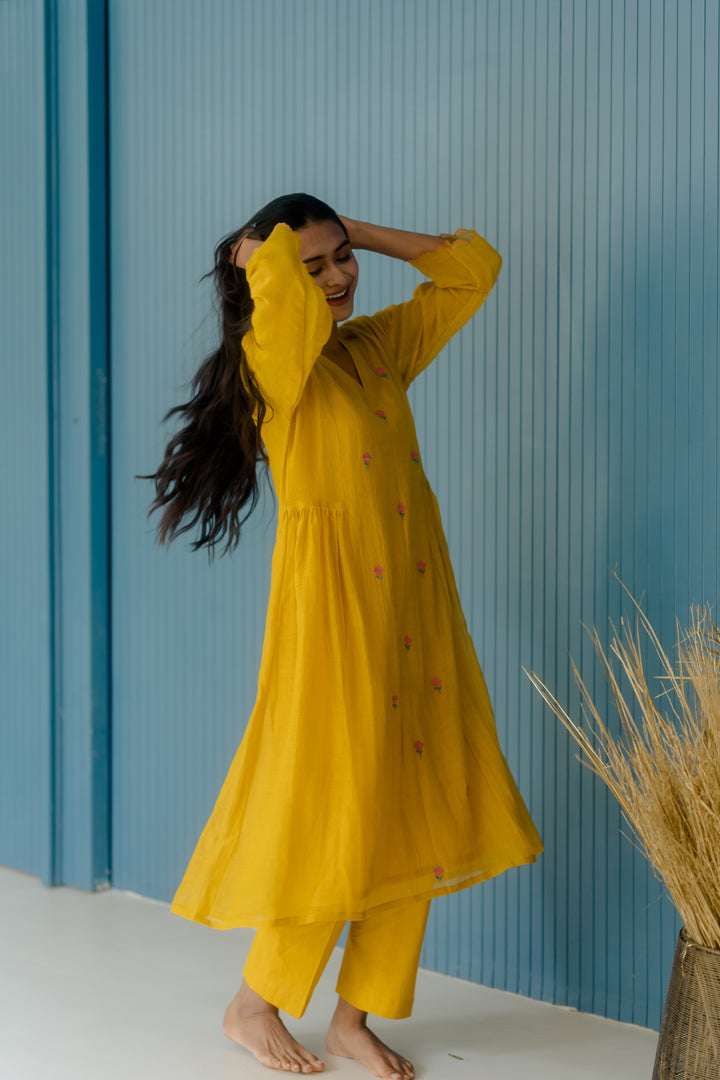 Amber Aura Kurta Set