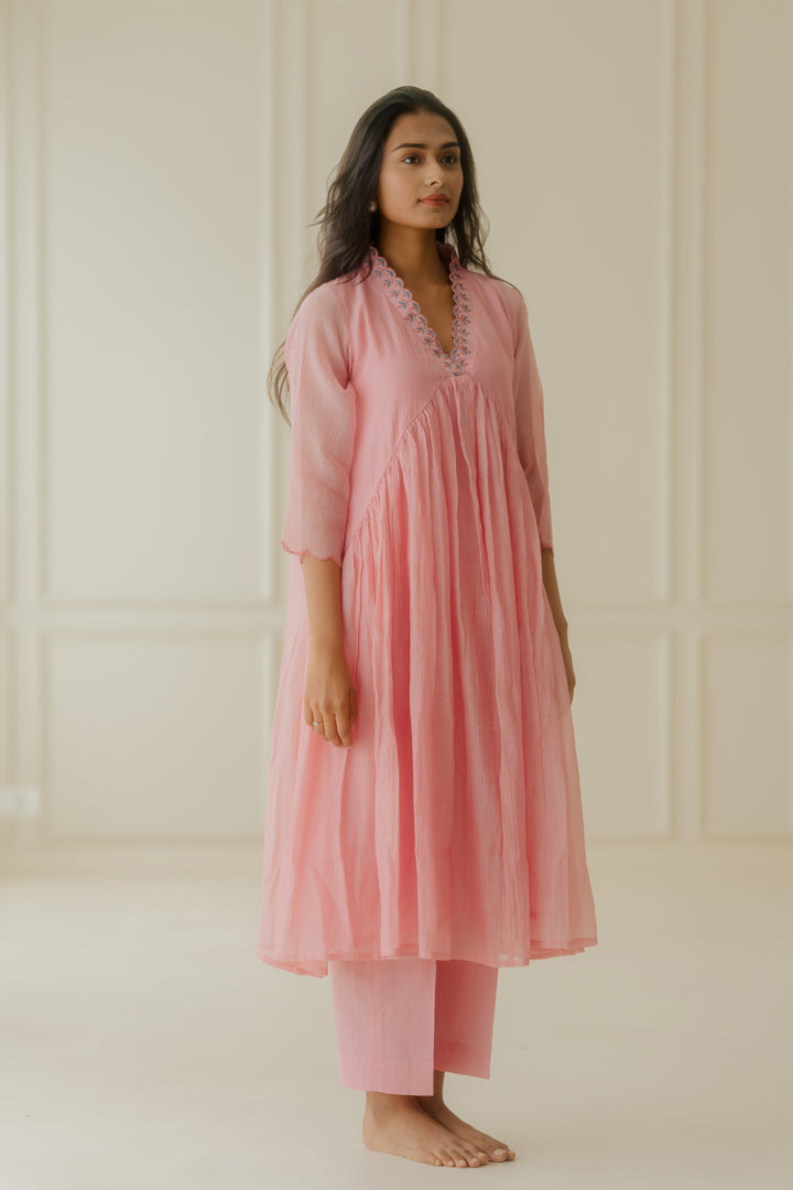 Petal Pink Kurta Set