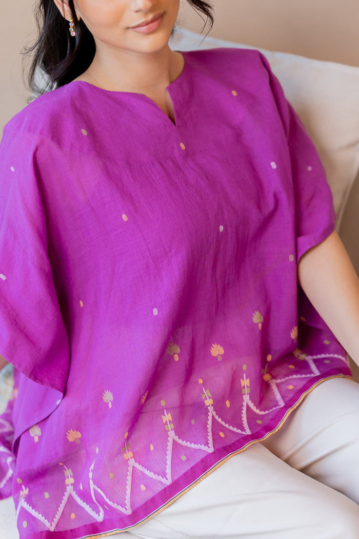 Jugol Kaftan in Purple