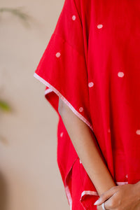 Jugol Kaftan in Red