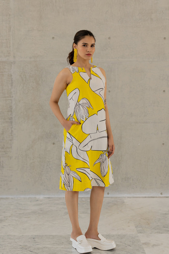 Plantain Orchard Dress