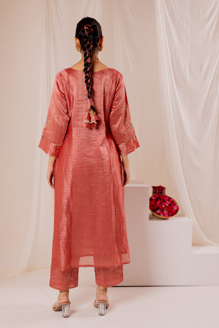 Ivara Kurta Set with Chanderi Dupatta