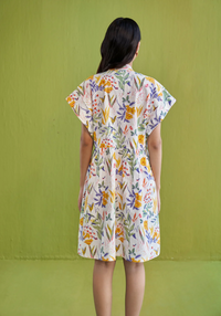 Tropical Garden Organic Cotton Dress