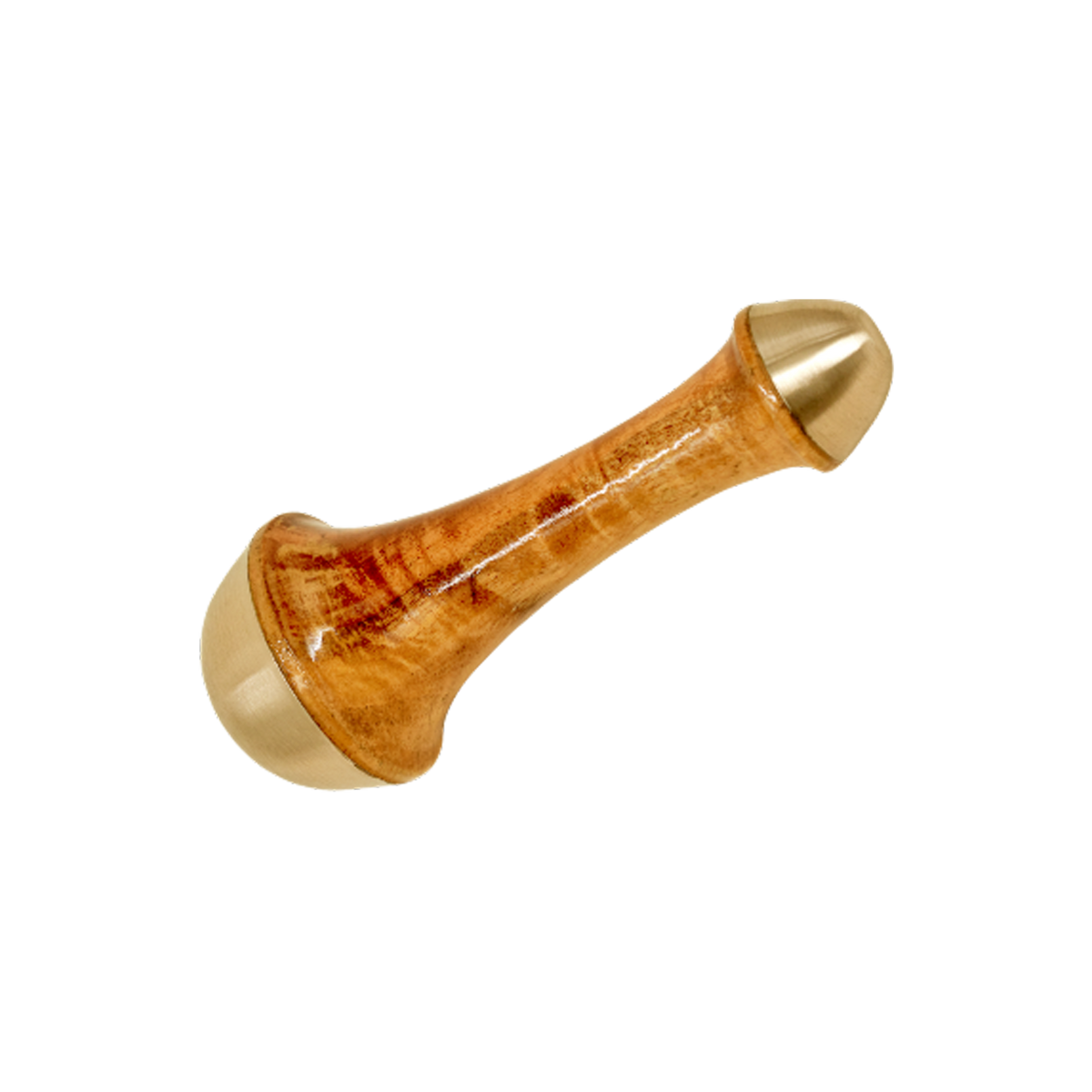 Double sided kansa bronze massager handcrafted traditional ayurvedic face body wellness Mitti Lifestyle