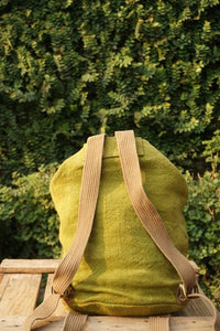 The Easy Rider Backpack in Olive