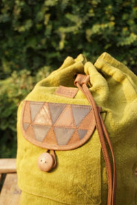 The Easy Rider Backpack in Olive