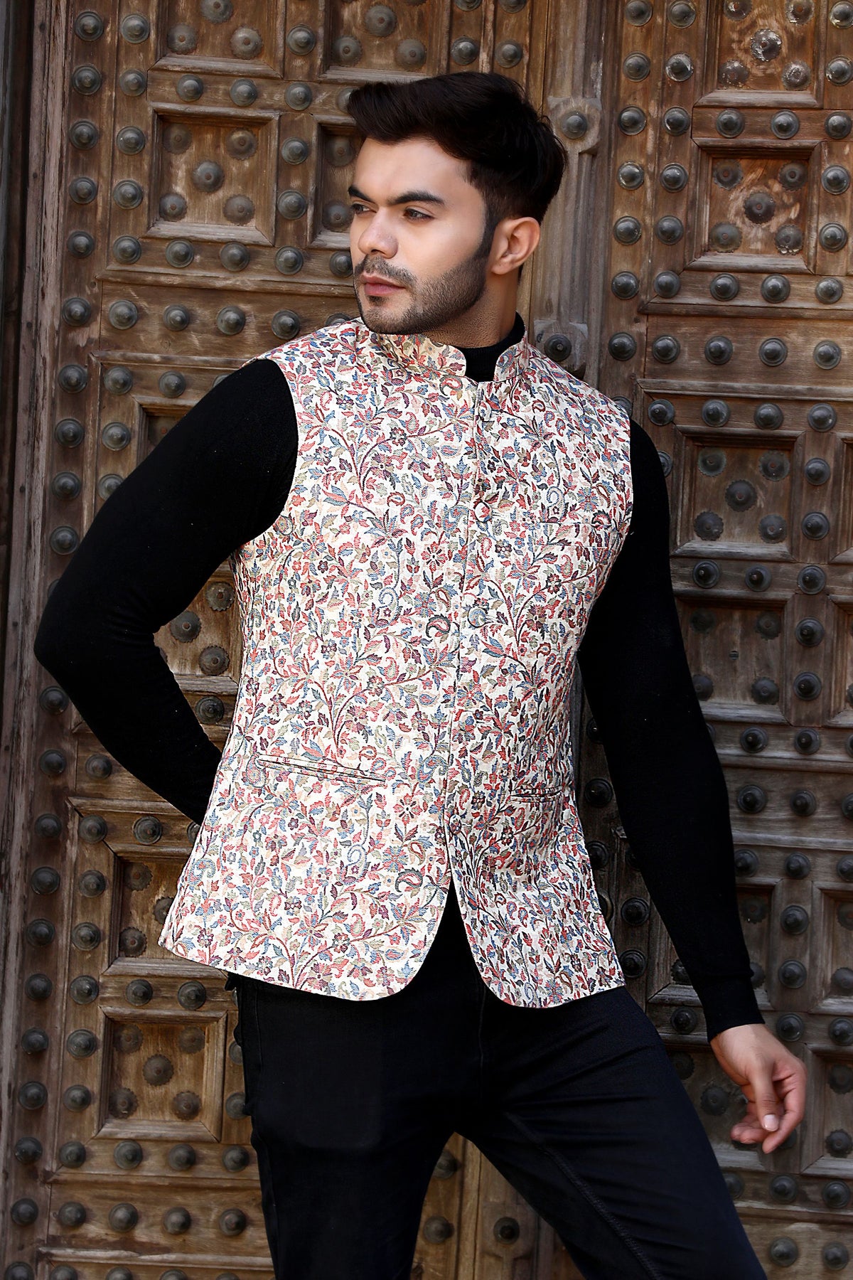 Pashmina Vintage Kani Desgin Waist Coat – Mitti Lifestyle Store