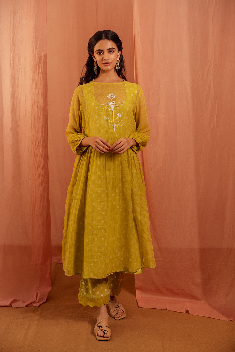 Kurta Set - Tropical Sunrise