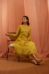 Kurta Set - Tropical Sunrise