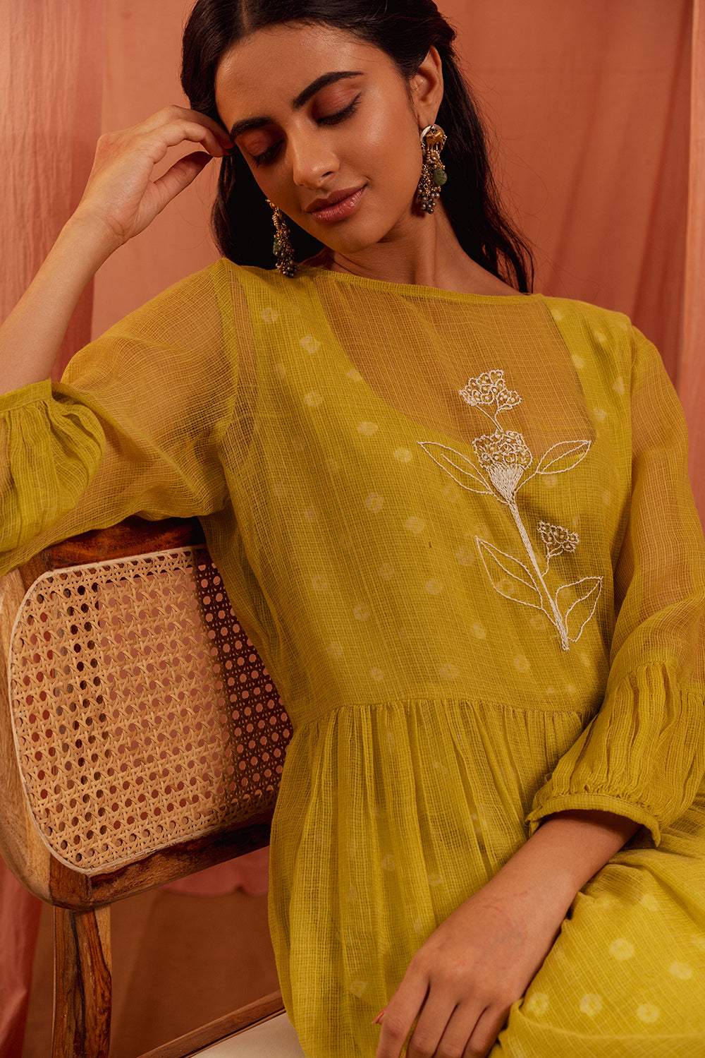 Kurta Set - Tropical Sunrise