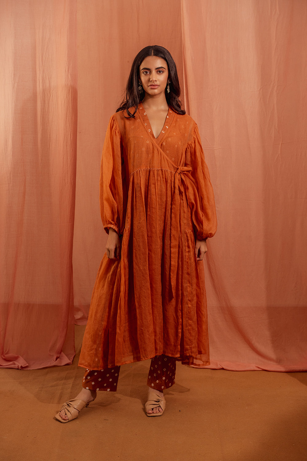 Kurta Set - Autumnal Flair Overlap