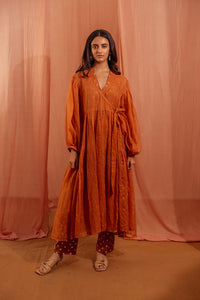 Kurta Set - Autumnal Flair Overlap