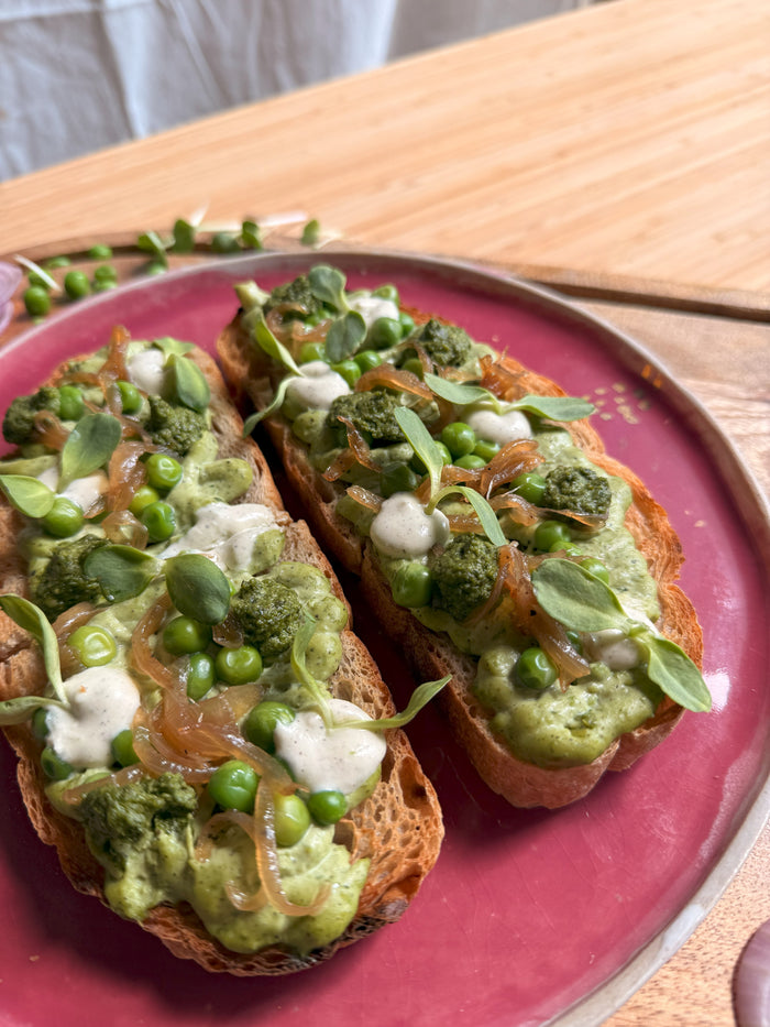 Green Garden Toast